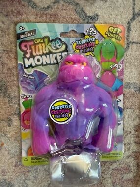 Orb Funkee Monkee Purple Kids Toy with Surprise Costume